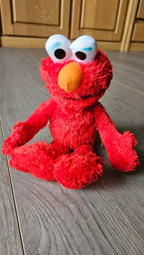 Elmo knuffel Sesamstraat, Ophalen of Verzenden, Overige typen