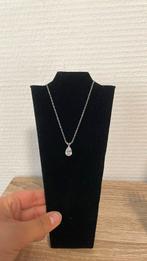 Prachtig rvs ketting luxe hanger, Overige materialen, Met strass, Ophalen of Verzenden, Zo goed als nieuw