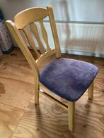 Eikenhouten stoelen bekleed, Ophalen, Hout, Gebruikt, Bruin