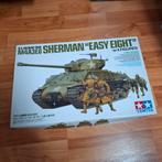 Tamiya 1:35 25175 M4A3E8 Sherman Easy Eight w figures, Tank, 1:32 tot 1:50, Nieuw, Ophalen of Verzenden