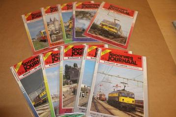Magazines - Spoorwegjournaal - 10 nrs. uit 1991 - nieuwstaat beschikbaar voor biedingen