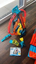 3 Hot Wheels banen - 1 heel compact in te klappen, Ophalen, Zo goed als nieuw, Handmatig, Hot Wheels