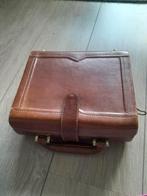 Leren koffertje oud, Ophalen, Bruin, Minder dan 40 cm, Minder dan 35 cm