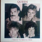 Queen - I want to break free 12inch, Cd's en Dvd's, Vinyl Singles, Gebruikt, Maxi-single, Ophalen of Verzenden, Pop