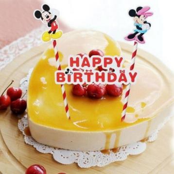 Diverse MICKEY + MINI MOUSE Taartdecoraties vanaf € 5,50 beschikbaar voor biedingen