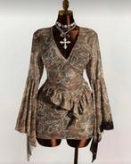 Kleding set Izzy (44-52), Kleding | Dames, Verzenden, Nieuw, Bruin, Shirt of Top