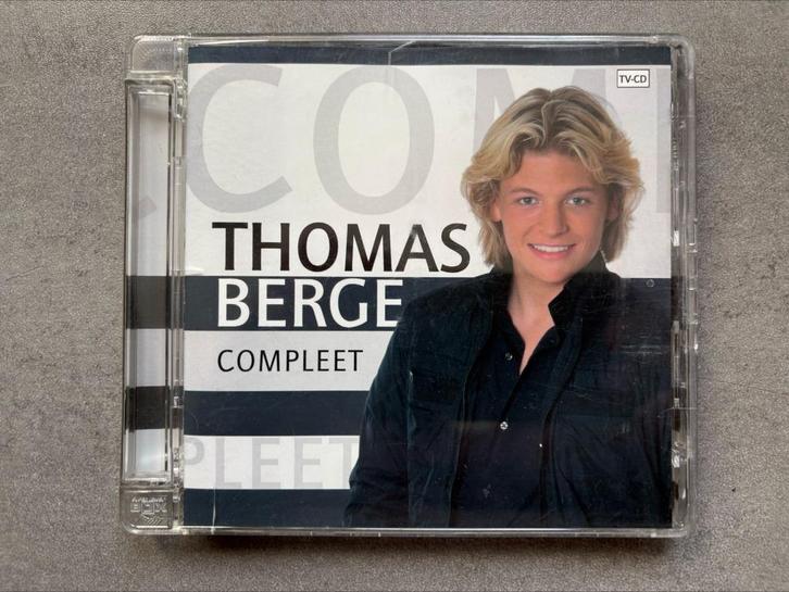 Thomas Berge - Compleet, leuke Gesigneerde cd!, Cd's en Dvd's, Cd's | Nederlandstalig, Pop, Ophalen of Verzenden
