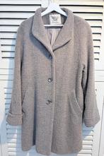 Wollen jas mantel beige Milo Coats, Maat 38/40 (M), Beige, Ophalen of Verzenden, Zo goed als nieuw