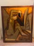 Houten Kunstwerk Vintage, Ophalen