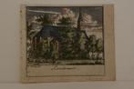 Landsmeer 1732 Gravure Abraham Zeeman Handgekleurd GO8, Antiek en Kunst, Kunst | Etsen en Gravures, Verzenden