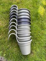 Gratis hangbloembakken, Tuin en Terras, Ophalen, Kunststof, Rond, Tuin