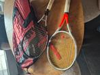 Tennistas met 2 tennisrackets, Sport en Fitness, Tennis, Ophalen of Verzenden, Gebruikt