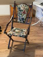 Antieke klapstoel, Antiek en Kunst, Antiek | Meubels | Stoelen en Banken, Ophalen