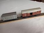 2 Lima goederen wagons, Hobby en Vrije tijd, Modeltreinen | H0, Gebruikt, Gelijkstroom, Wagon, Ophalen of Verzenden