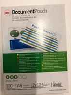 Lamineerhoezen A6 125 micron, Ophalen of Verzenden, Nieuw