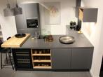E-5 Luxe keuken met Bosch Inbouwapparatuur & Wijnklimaat, Ophalen, Waldstraße 53-57 33415 Verl, Zwart, Nieuw