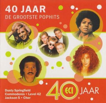 CD-sale VARIOUS - ECI-40 jaar de grootste pophits >NIEUW beschikbaar voor biedingen