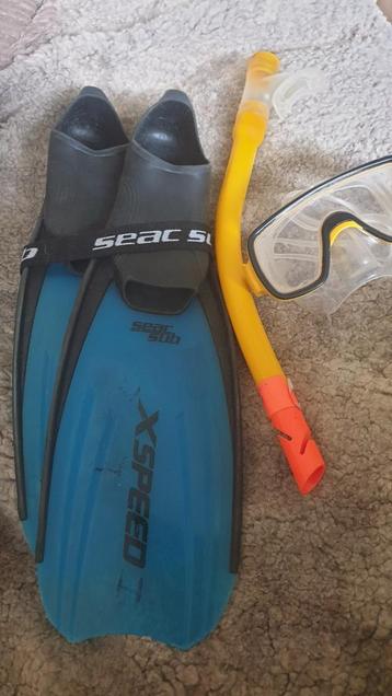 Snorkelset Seac Sub - Maat 31-33 beschikbaar voor biedingen