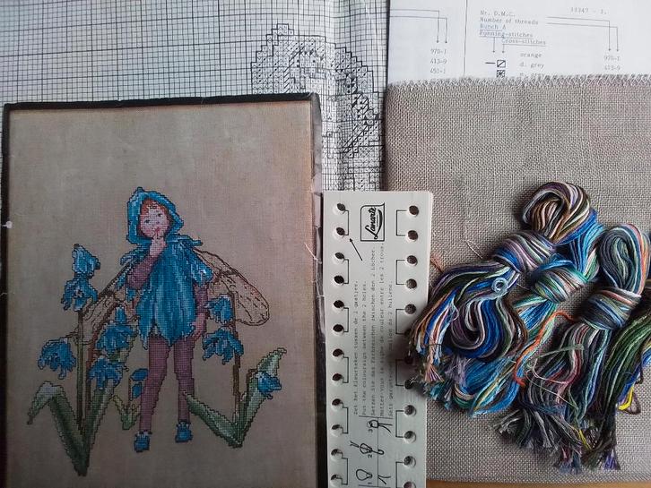 Borduurpakket van Lanarte, Hobby en Vrije tijd, Borduren en Borduurmachines, Nieuw, Borduurpakket, Handborduren, Ophalen of Verzenden