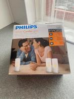 Philips "" white candle lights "", Huis en Inrichting, Woonaccessoires | Kandelaars en Kaarsen, Overige materialen, Wit, Ophalen of Verzenden