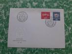 enveloppe Nations Unies met twee opdruk zegels 1960, Ophalen of Verzenden, Envelop