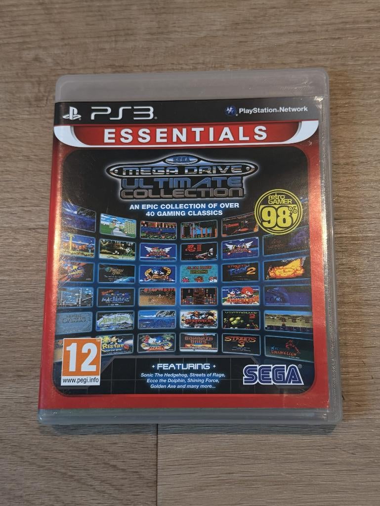 SEGA Mega Drive Ultimate Collection - PS3, Spelcomputers en Games, Avontuur en Actie, 2 spelers, Eén computer, Ophalen of Verzenden