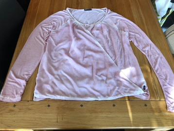 Roze Didi overslag top, maat XL beschikbaar voor biedingen