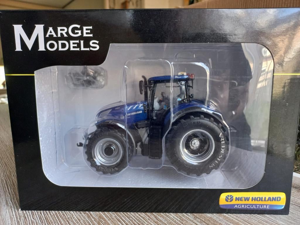 New Holland T7.315 Blue Metallic Vredestein Marge Models, Ophalen of Verzenden, Nieuw, Tractor of Landbouw, Overige merken
