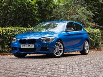 BMW 1-Serie 125D F21 3DR M Sport AUT 2013 Estoril Blauw beschikbaar voor biedingen