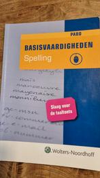 Pabo basisvaardigheden spelling, Boeken, Gelezen, M. Bout; H. de Bruijn, Ophalen of Verzenden, Nederlands