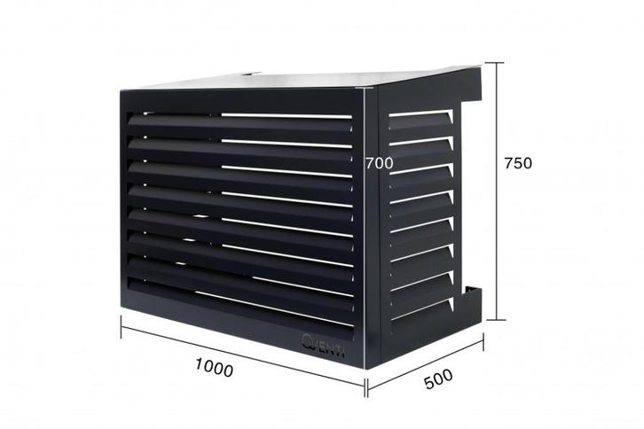 Omkasting Qventi buitenunit warmtepomp / airco, Witgoed en Apparatuur, Airco's, Nieuw, Ophalen