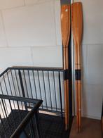 2 sets houten roeiriemen/peddels, Watersport en Boten, Ophalen, Zo goed als nieuw