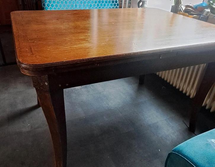 Antieke Eettafel - Karakter & Charme!, Huis en Inrichting, Tafels | Eettafels, Gebruikt, 50 tot 100 cm, Rechthoekig, Ophalen