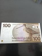 Snip 100 gulden biljet bieden unc, Postzegels en Munten, Bankbiljetten | Nederland, Ophalen of Verzenden, 100 gulden