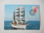 marine  Opleidingsschip van Noorwegen Christian Radich, Verzenden, Gebruikt, Zeilboot, Kaart, Foto of Prent