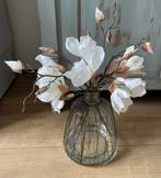 4 prachtige Magnolia takken kunstbloemen, Huis en Inrichting, Woonaccessoires | Kunstplanten en Kunstbloemen, Ophalen of Verzenden