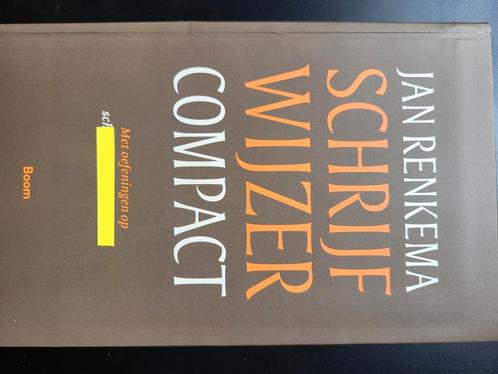 Schrijf Wijzer Compact - Jan Renkema, Boeken, Studieboeken en Cursussen, Nieuw, HBO, Ophalen of Verzenden