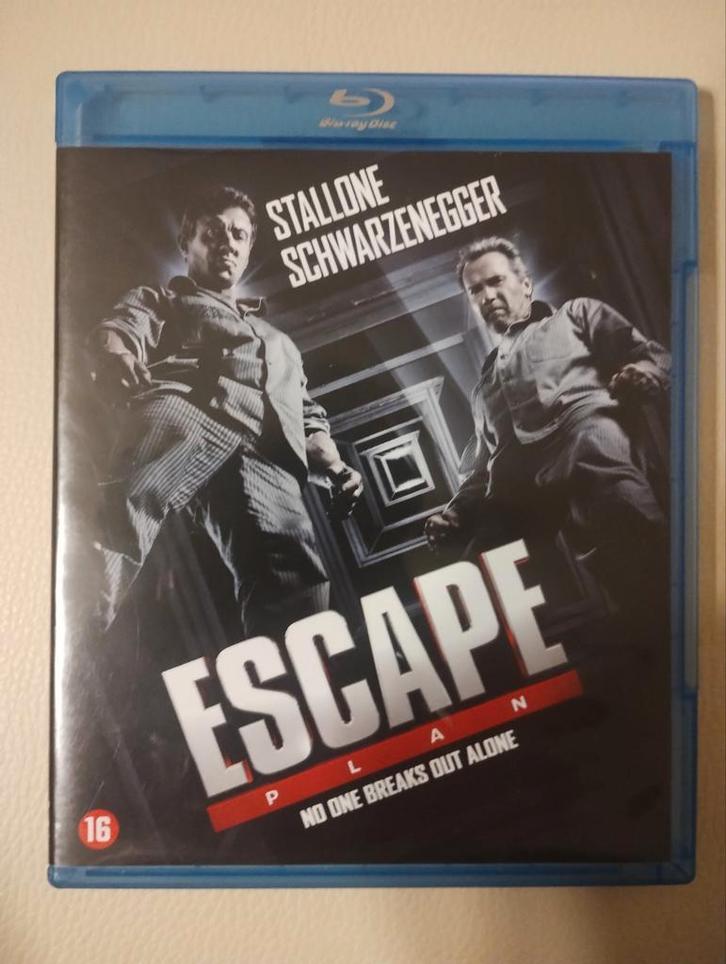 Escape Plan - Blu-ray - Stallone & Schwarzenegger, Cd's en Dvd's, Blu-ray, Zo goed als nieuw, Actie, Ophalen of Verzenden