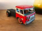 Blikken vrachtwagen blik vintage retro speelgoed, Antiek en Kunst, Ophalen of Verzenden