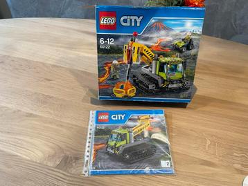 LEGO City Vulkaanonderzoekstruck 60122: lege doos beschikbaar voor biedingen
