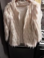 Kort Crème Wit Bontjasje - Maat 36, Kleding | Dames, Ophalen of Verzenden, Gedragen, Maat 38/40 (M), Wit