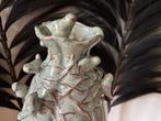 Corios: vaas met vogeltjes, kleine maat, Huis en Inrichting, Woonaccessoires | Vazen, Ophalen of Verzenden, Groen, Aardewerk of Porselein