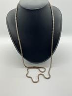 C455 Prachtige zilveren koningsketting 91 cm | 43 gram, Sieraden, Tassen en Uiterlijk, Kettingen, Ophalen of Verzenden, X, Zilver