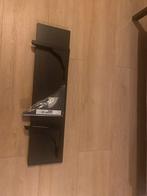 (Nieuw) IKEA BERGSHULT / Zwart 80x20cm + 3 Beug, Ophalen, Nieuw