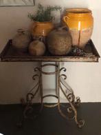 Antiiek franse tuintafel/table de jardin francaise ancienne, Ophalen