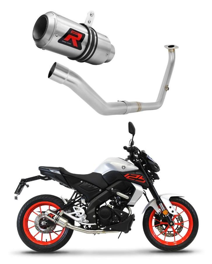 Dominator Uitlaat Full System Yamaha MT 125 MT125 2014 -2023, Motoren, Onderdelen | Yamaha, Nieuw, Ophalen of Verzenden
