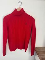 Ralph Lauren Trui - Rode Kabeltrui, Kleding | Dames, Truien en Vesten, Maat 38/40 (M), Ophalen of Verzenden, Zo goed als nieuw
