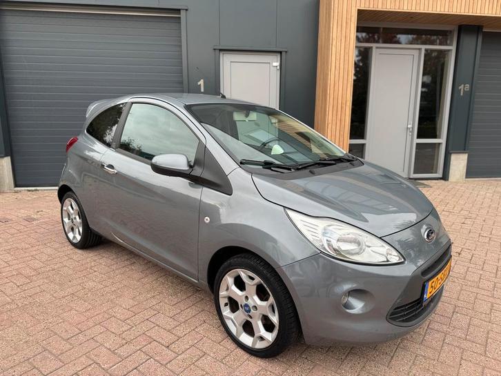 Ford Ka 1.2 69pk 2012 Grijs, Auto's, Ford, Bedrijf, Te koop, ABS, Airbags, Airconditioning, Boordcomputer, Centrale vergrendeling