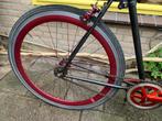 Tweedehands fiets  fixed gear, Fietsen en Brommers, Fietsen | Cruisers en Lowriders, Ophalen of Verzenden, Gebruikt, Staal, Cruiser