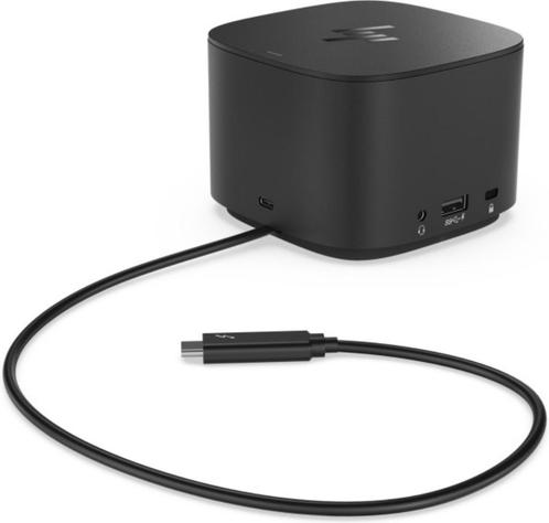 HP Thunderbolt Dock G2 USB-C + HP 150W Adapter, Computers en Software, Dockingstations, Gebruikt, Docking station, Harde schijf